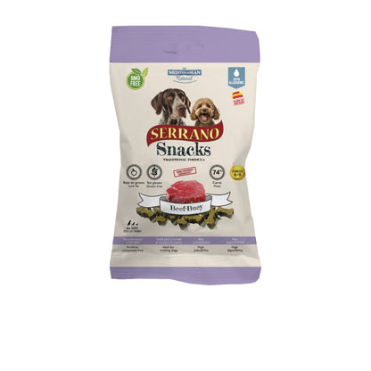 Mediterranean - Snack IPOALLERGENICI Biscotti Piccoli per Cani Serrano Snack 110g