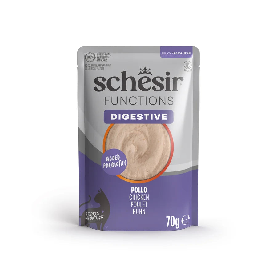 Schesir Umido Gatto, Vellutate, Vellutata, Schesir Vellutata, Schesir Functions gatto, Schesir Functions mousse, Schesir mousse gatto 70g, umido gatto Schesir Functions, mousse gatto completa e bilanciata, alimento umido gatto nutrizione funzionale, Schesir Digestive gatto, Schesir Hairball gatto, Schesir Urinary gatto, Schesir Oral Comfort gatto, mousse gatto no grain, umido gatto senza cereali, alimento gatto con ingredienti funzionali