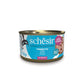 Schesir filetti in brodo gatto adulto, umido completo senza glutine gatti, brodo umido Schesir per gatti, cibo umido gatto, alimentazione umida naturale per gatti