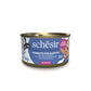 Schesir filetti in brodo gatto adulto, umido completo senza glutine gatti, brodo umido Schesir per gatti, cibo umido gatto, alimentazione umida naturale per gatti