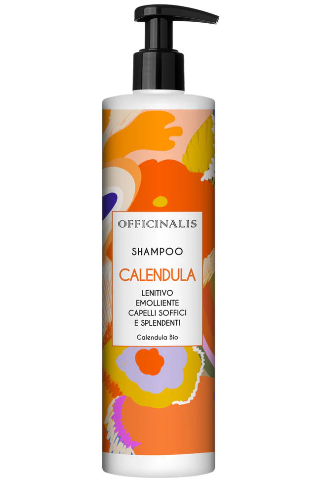 Officinalis Dalla Grana - Shampoo Naturale per Uso Umano con Oli Essenziali di Fiori Freschi 200 ml