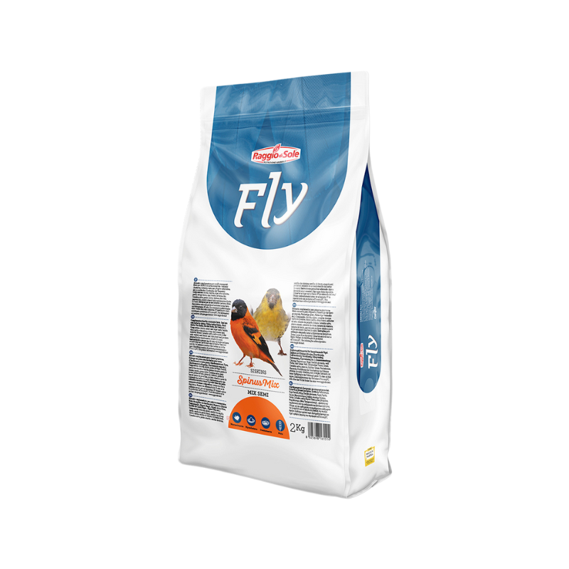 Raggio di Sole - Miscuglio di Semi per Lucherini e Cardellini Fly Extra Spinus Mix 2Kg