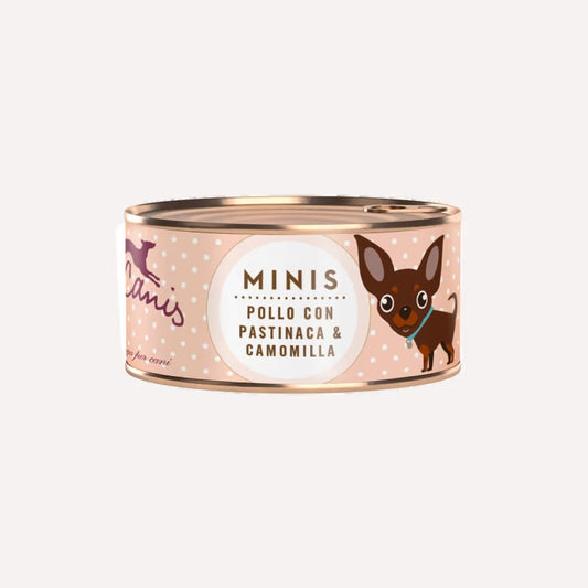 Terra Canis - Lattina ALTISSIMA QUALITÀ Umido per Cani Menù Minis 100g