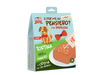 tortina compleanno cane, torta cane, torta per cane, torta per cani, tortina snack paté manzo per cani, tortina compleanno cane paté, torta per cani regalo, snack manzo cialda papillon cane, Emozioni a 4 Zampe tortina cane