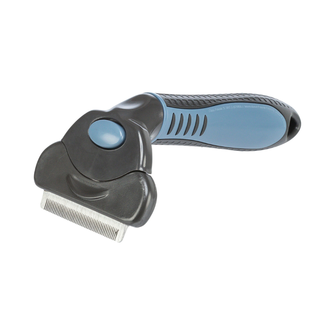 Trixie Carding a Rastrello 24171, cardatore per cani e gatti, spazzola districante pelo lungo, rastrello sottopelo cane, accessori toelettatura animali