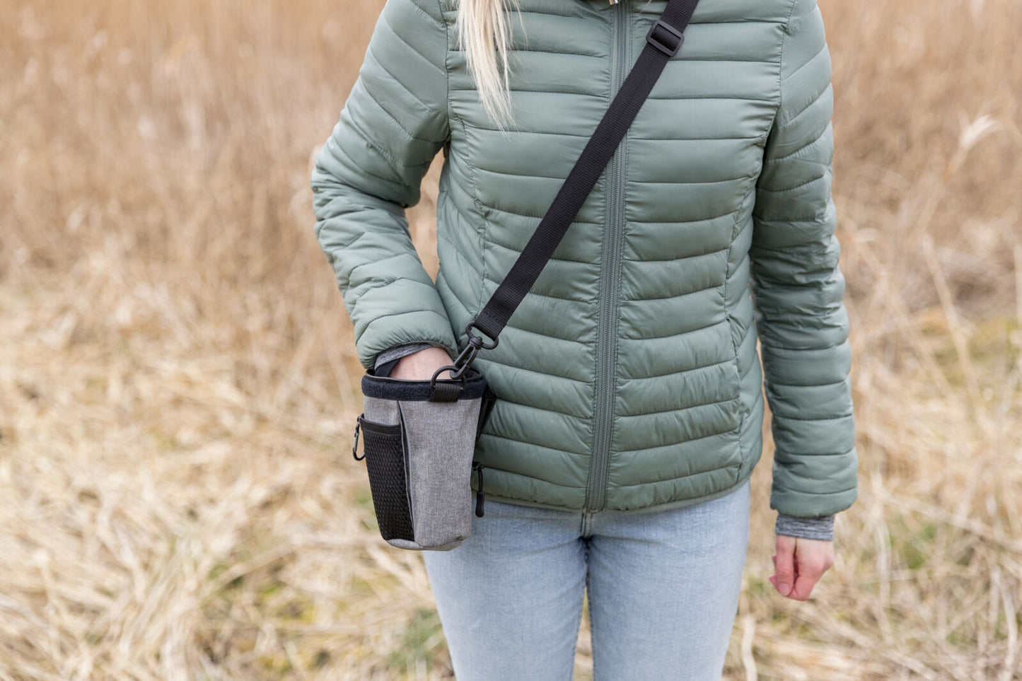 borsa snack cane Trixie, borsetta snack Multi Twist, porta snack addestramento cani, borsetta porta snack con chiusura twist, porta bocconcini per cani, borsa snack impermeabile cane