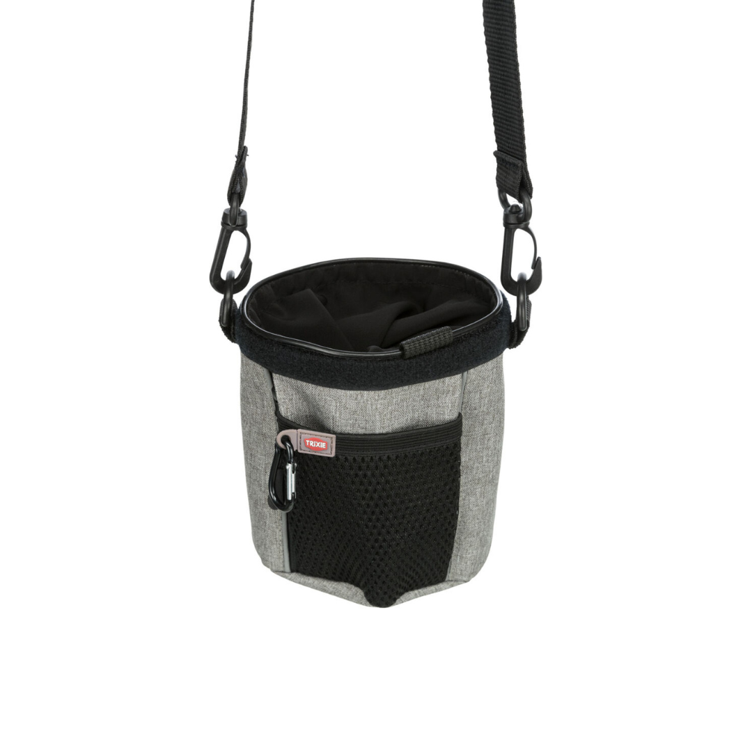 borsa snack cane Trixie, borsetta snack Multi Twist, porta snack addestramento cani, borsetta porta snack con chiusura twist, porta bocconcini per cani, borsa snack impermeabile cane