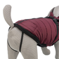 trixie pirou piumino cane, giubbotto cane impermeabile, piumino con pettorina integrata cane, cappottino invernale per cani trixie, abbigliamento cani inverno, giubbetto imbottito cane
