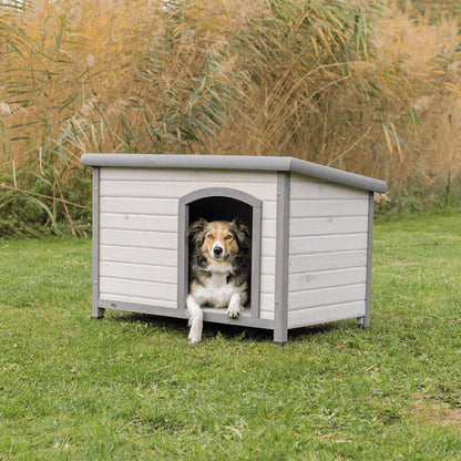 trixie cuccia cane esterno, trixie cuccia cane da esterno, cuccia cane legno grigia, cuccia per cani da esterno impermeabile, cuccia in legno per cani trixie, cuccia outdoor cane resistente, cuccia cane tetto impermeabile