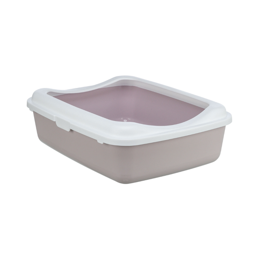 trixie be eco cassetta igienica, lettiera ecologica gatto, cassetta igienica plastica riciclata, lettiera per gatti trixie, vaschetta lettiera gatto, cassetta gatto 37x15x48