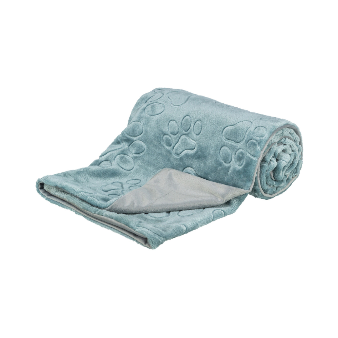 coperta per cani Trixie, Trixie Barry 376002, coperta molto morbida cane, coperta a fettuccia doppia per cani, accessori comfort cane, coperta per cuccia cane