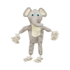 Gioco Trixie cane: peluche elefante 42 cm con corda e squeak, gioco cane peluche elefante, Trixie elefante 36133, gioco interattivo cane, peluche con squeak cane