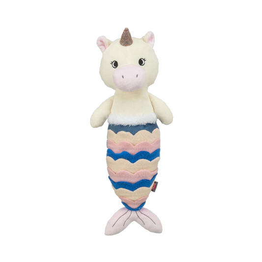 peluche sirena Trixie per cani, gioco interattivo cane snack sirena, pupazzo peluche per cani 36 cm, giocattolo morbido cane tasche snack, peluche resistente per cani taglia media, sirena peluche cane Trixie, giocattolo stimolante olfattivo cane