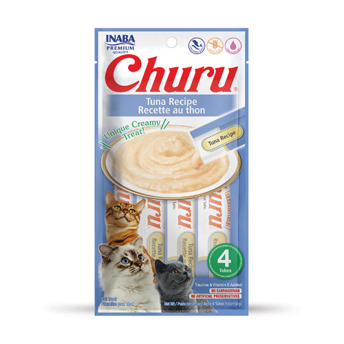 Inaba Ciao - Churu Snack in Crema per Gatti Adulti 4x14 g