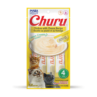 Inaba Ciao - Churu Snack in Crema per Gatti Adulti 4x14 g