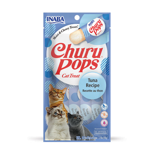 Inaba Ciao - Pops Snack Premio Morbido per Gatti 4x15g