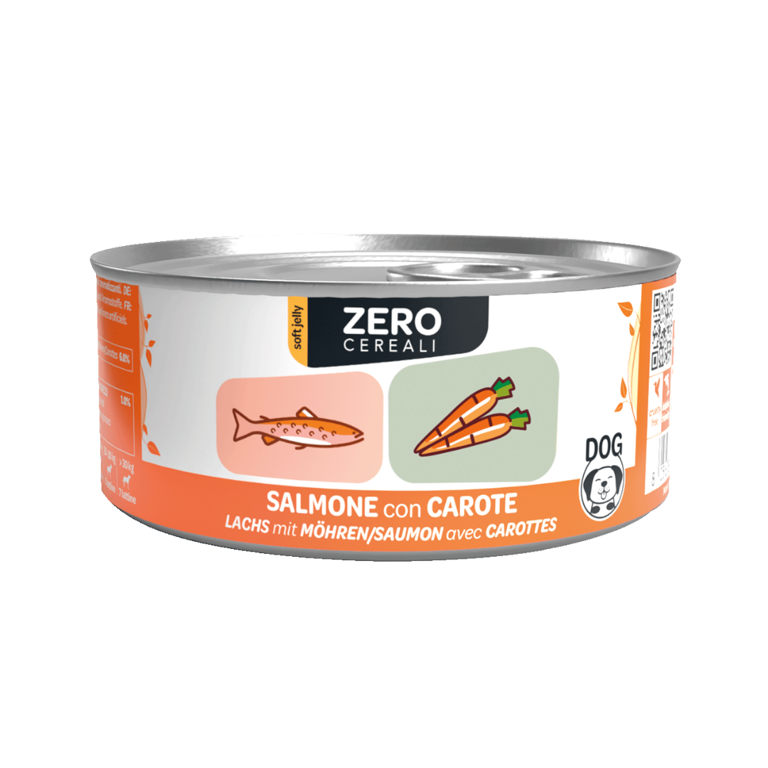 Cibo Umido Hygge Dog Senza Cereali Al Salmone – 12 Scatolette Da 400g, Monoproteico E Sostenibile - Foto 2