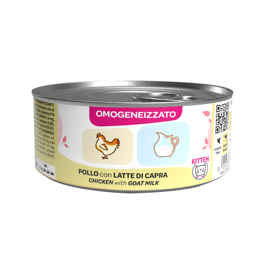 We Nature omogenizzato kitten, umido per gattini, alimento completo per gatti cuccioli, cibo umido 70g per kitten, omogeneizzato naturale per gatti, cibo per gattini in crescita, alimento naturale per gatti piccoli, We Nature kitten 70g, umido per cuccioli di gatto
