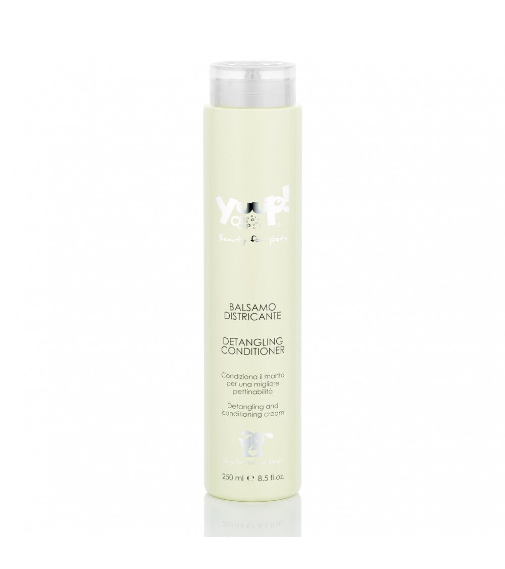 balsamo e shampoo, balsamo yuup, shampoo yuup, balsamo districante cane gatto, balsamo Yuup districante, balsamo pelo annodato cane, balsamo ristrutturante cane, balsamo con proteine riso cane, balsamo con fitoceramidi cane, balsamo lucidante pelo cane, balsamo cane 250 ml, trattamento districante animali
