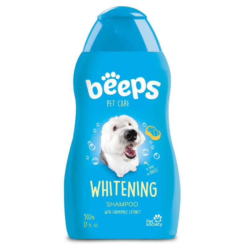 shampoo pelo bianco cane, shampoo cani manto chiaro, shampoo con camomilla per cani, shampoo lucidante pelo cane, shampoo delicato cani bianchi