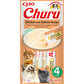 Inaba Ciao - Churu Snack Morbido in Crema per Gatti Adulti 4x14 g