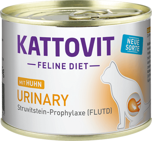 Kattovit - Lattina di Umido per Gatti con Problemi Urinari Urinary Struvite 185g