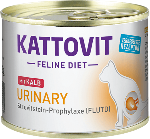 Kattovit - Lattina di Umido per Gatti con Problemi Urinari Urinary Struvite 185g