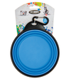 Ciotola pieghevole Imac in silicone food-grade, con moschettone, 3 capacità (380 1000 ml). Perfetta per cibo e acqua durante escursioni, viaggio o outdoor, ciotola da viaggio silicone, Imac ciotola collassabile, ciotola cane gatti portatile, silicone travel bowl pet