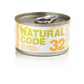 Natural Code - Lattine di Umido Complementare Naturale in Gelatina per Gatti Adulti Jelly 85g
