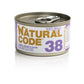 Natural Code - Lattine di Umido Complementare Naturale in Gelatina per Gatti Adulti Jelly 85g