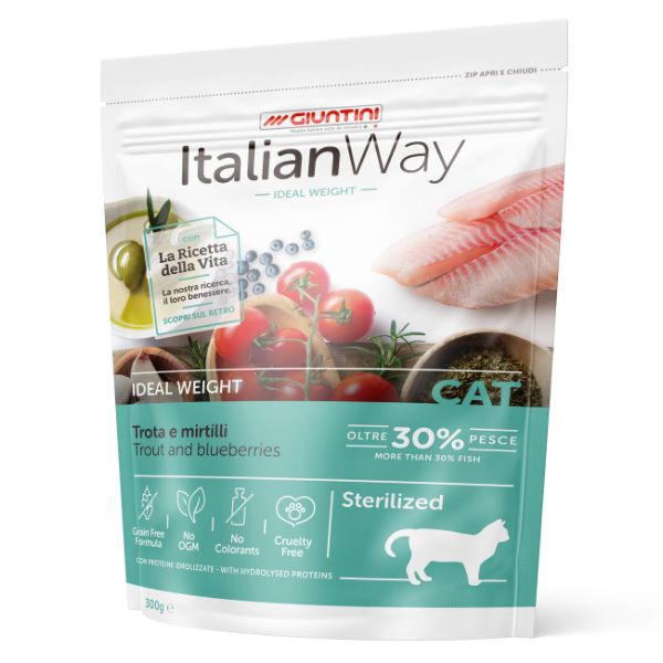 ItalianWay - Crocchette per Gatti Adulti con Tradizione Mediterranea e Ricetta della Vita