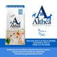 Althea crocchette cane mini, crocchette per cani taglia piccola, Althea Mare e Monti, crocchette con salmone, alimento secco completo cani, crocchette con antiossidanti naturali, crocchette con omega 3 e 6, crocchette made in Puglia, crocchette mini per cani
