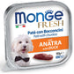 Monge - Vaschette di umido in Patè completo con cuore a Bocconcino per Cane Fresh 100g