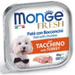 Monge - Vaschette di umido in Patè completo con cuore a Bocconcino per Cane Fresh 100g