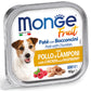 Monge - Umido con Frutta in Patè con Bocconcini per Cani Fruit 100g