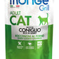 Monge - Buste di Bocconcini in Gelatina per Gatti Adulti Grill Grain Free 85 g