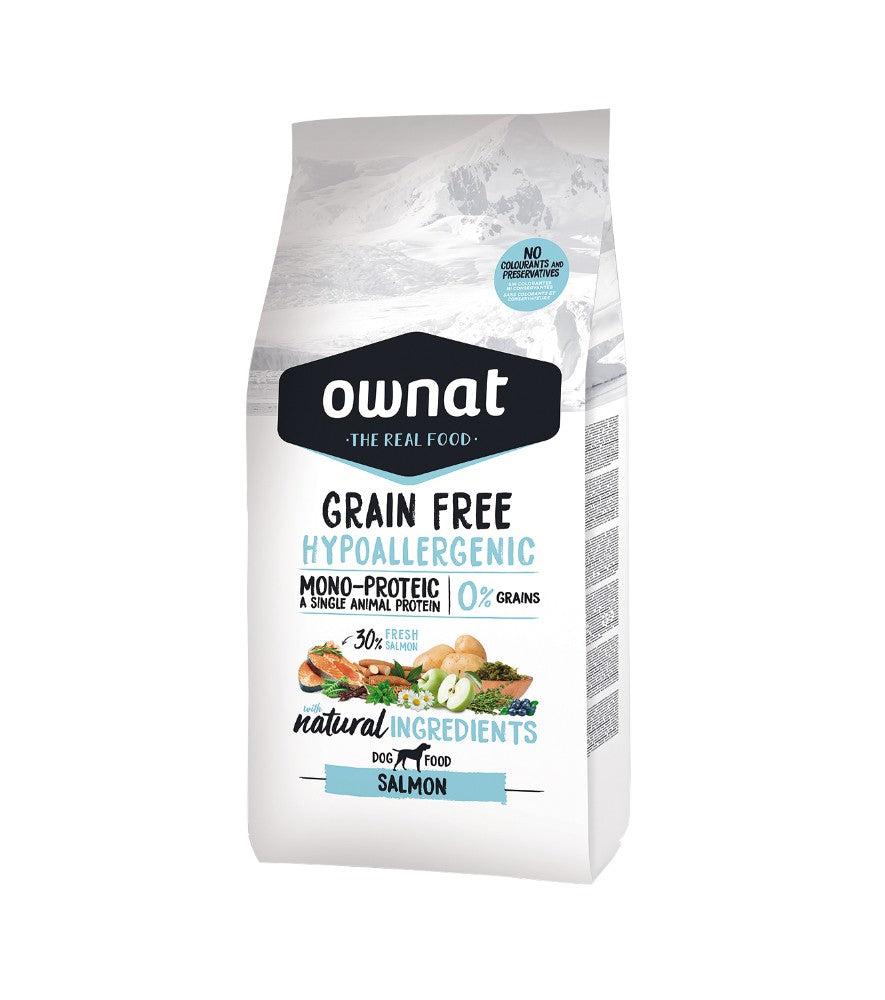 Ownat - Crocchette Senza Cereali IPOALLERGENICHE per Cani Adulti Grain Free 12Kg
