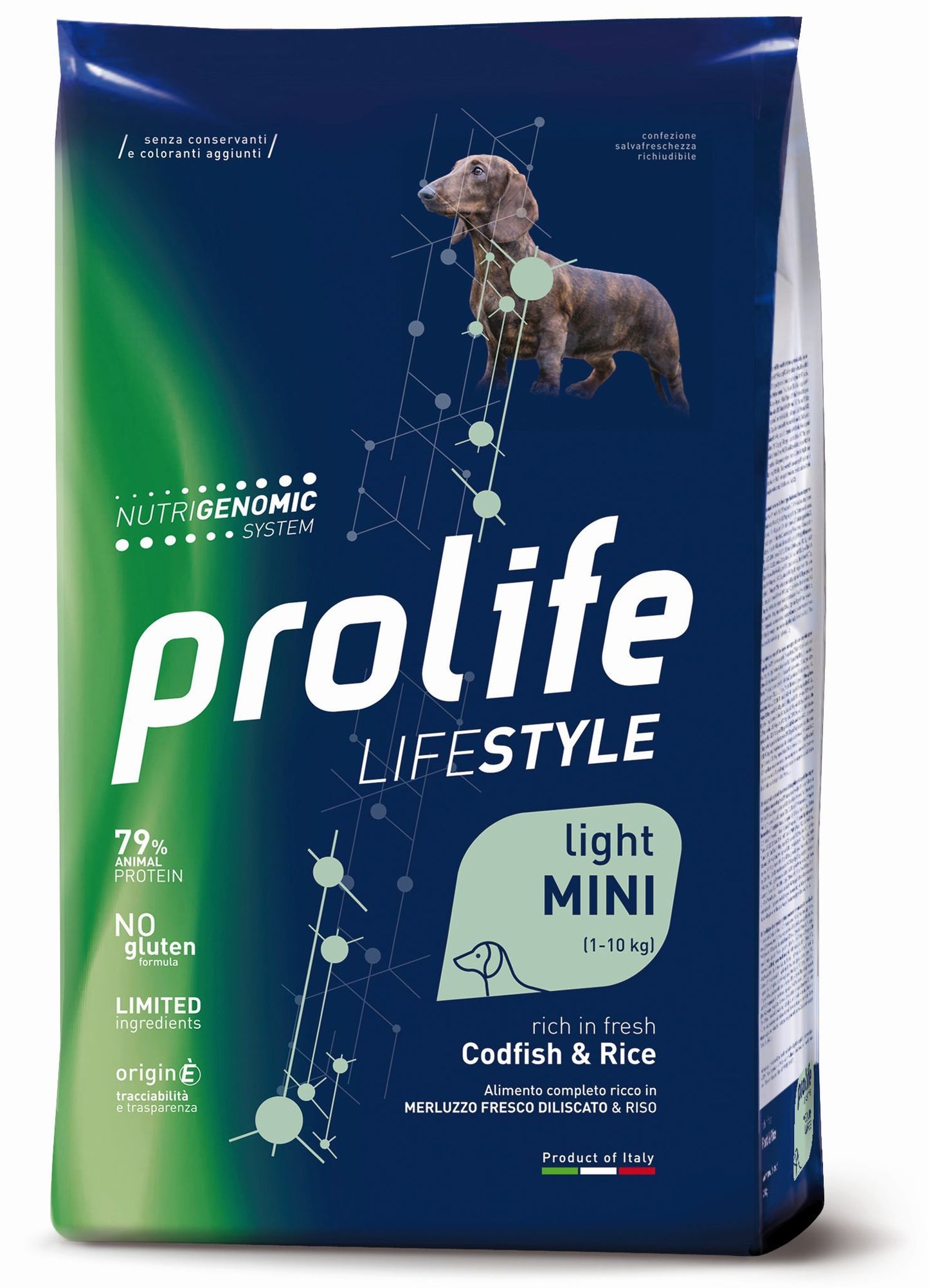 Prolife - Crocchette per Cani in SOVRAPPESO Lifestyle Mini 600g