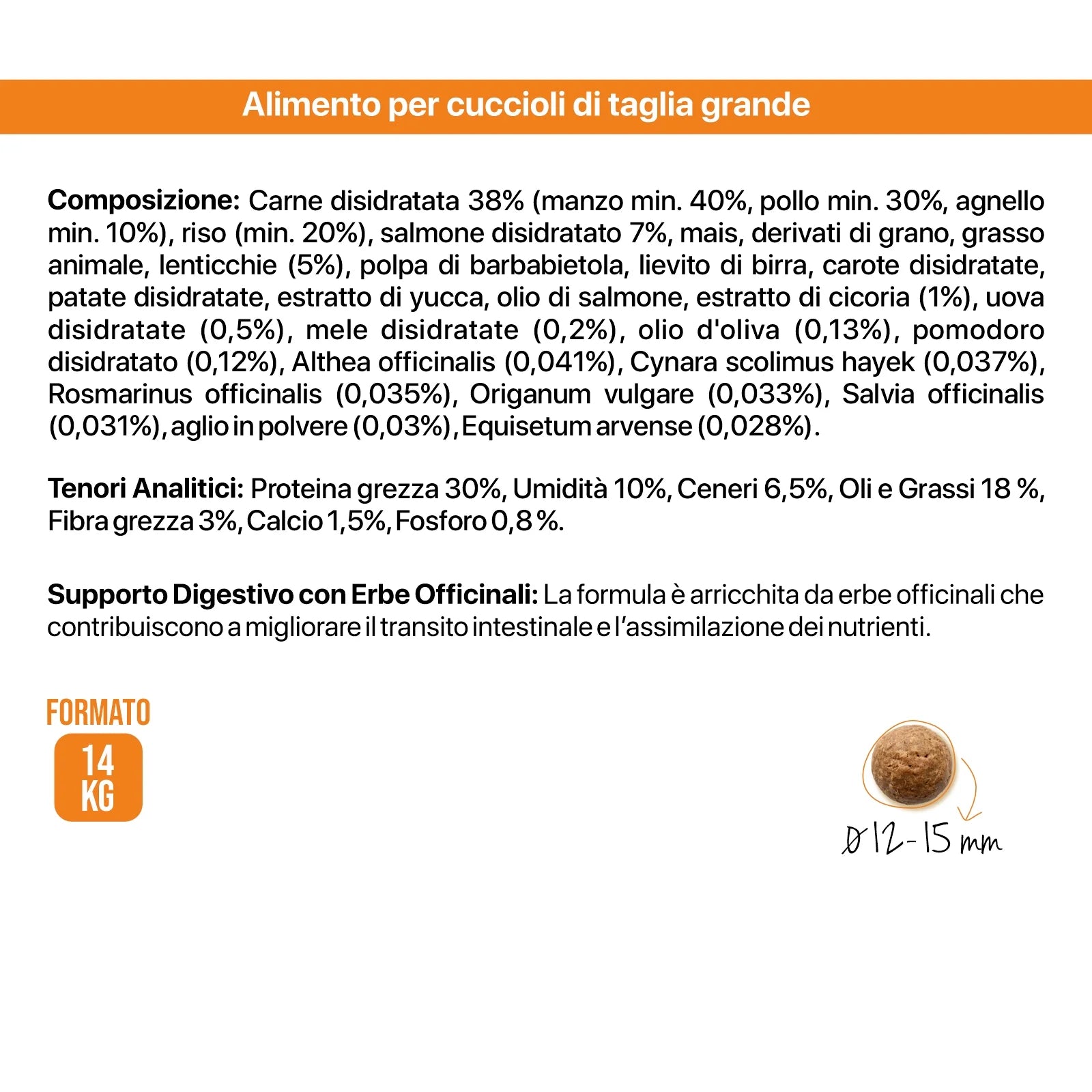 crocchette cane cucciolo, crocchette per cuccioli di taglia grande, cibo secco puppy e junior, crocchette al salmone per cuccioli, crocchette con proteine di manzo e agnello, crocchette con calcio e uova per cuccioli, Althea Puppy Junior cibo naturale, crocchette wellness per cuccioli