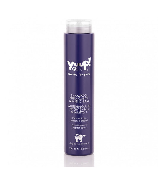 Yuup! - Shampoo Sbiancante per Cani e Gatti a Manto Chiari Anti Giallo 250 ml