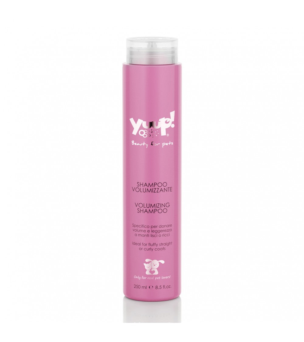 Yuup! - Shampoo Volumizzante per Cani e Gatti a Manto Riccio e Liscio 250 ml