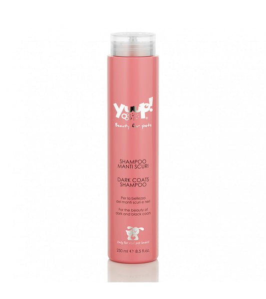 shampoo yuup, shampoo cane, shampoo manti scuri cane gatto, shampoo Yuup manti neri, shampoo ravvivante pelo scuro, shampoo cane nero lucentezza, shampoo con vite rossa melograno, shampoo professionale animali, shampoo cane protezione colore, shampoo cane 250 ml