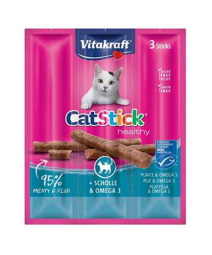 Vitakraft - Snack per Gatti Senza Zucchero Cat Stick Classic 3x6g