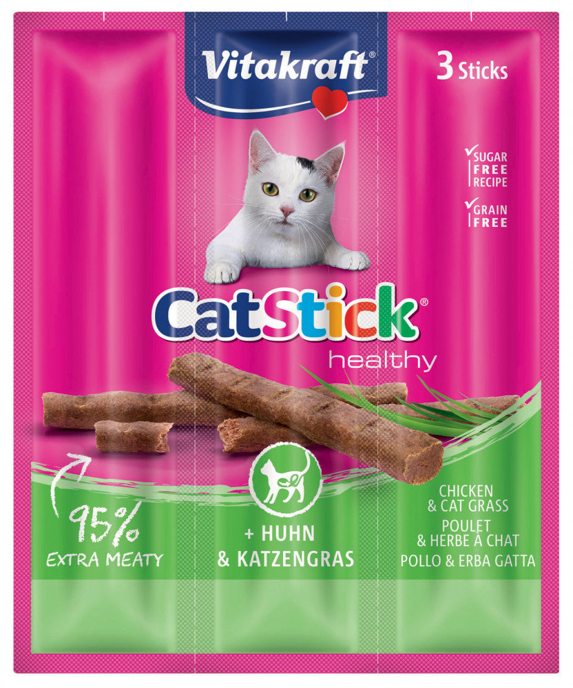 Vitakraft - Snack per Gatti Senza Zucchero Cat Stick Classic 3x6g