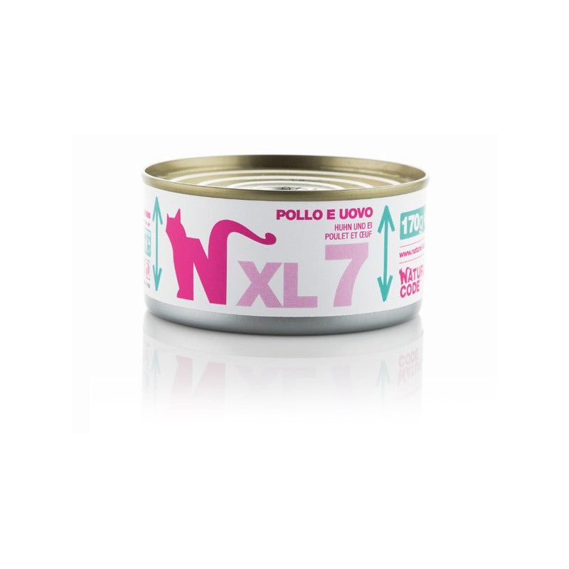 Natural Code - XL Lattine di Umido per Gatti Adulti 170g