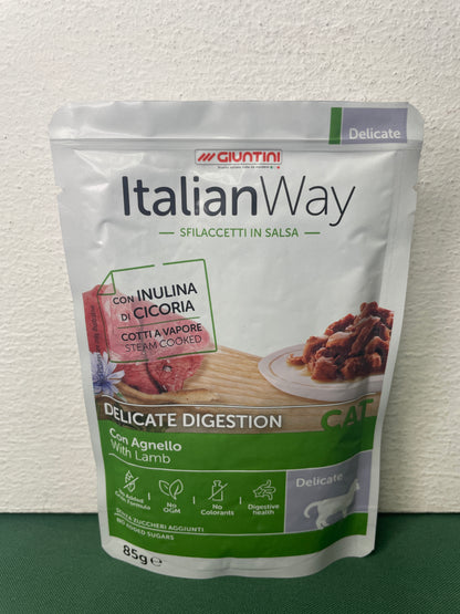 ItalianWay -Bustine di Sfilaccetti in Salsa gatto 85g