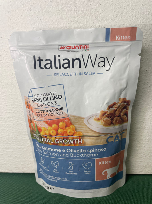 ItalianWay -Bustine di Sfilaccetti in Salsa gatto 85g