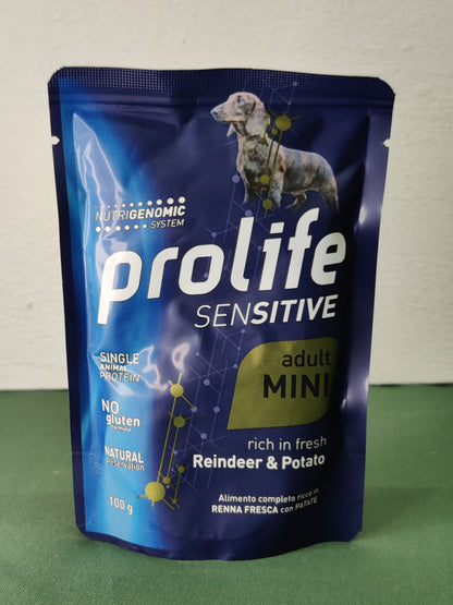 Prolife - UMIDO per cani con SENSIBILITÀ ALIMENTARI Sensitive umido
