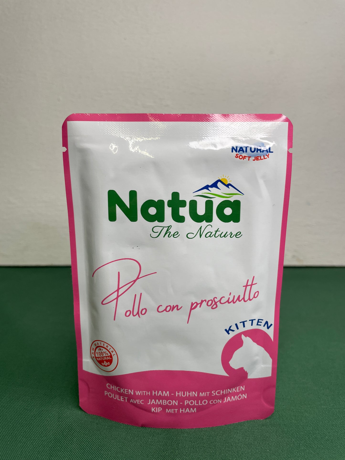 Natua - Umido per gatti Naturale in busta jelly 70g